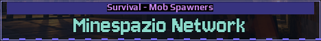 Minespazio Network Minecraft server banner