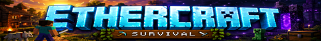 EtherCraft Minecraft server banner