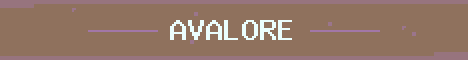 Avalore Minecraft server banner
