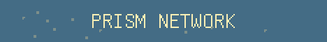 Prism Network Minecraft server banner