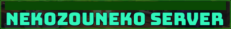 Nekozouneko Server Minecraft server banner