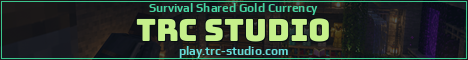 TRC Studio Minecraft server banner