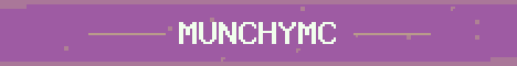 MunchyMC Minecraft server banner