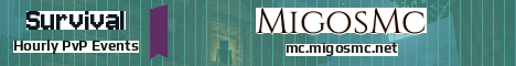 MigosMc Minecraft server banner