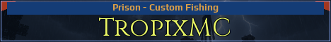 TropixMC Minecraft server banner