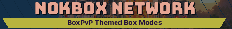 NokBox Network Minecraft server banner