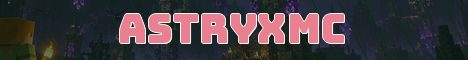 AstryxMC Minecraft server banner