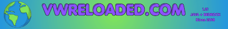 Vanilla World: Reloaded Minecraft server banner