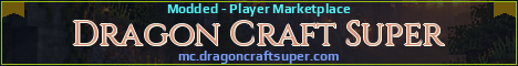 Dragon Craft Super Minecraft server banner