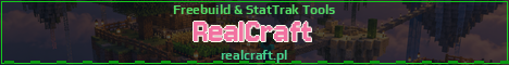 RealCraft Minecraft server banner