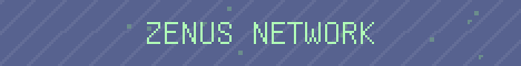 Zenus Network Minecraft server banner