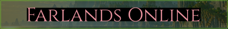 Farlands Online Minecraft server banner
