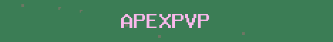 ApexPvP Minecraft server banner