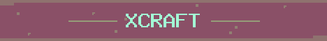 XCraft Network Minecraft server banner
