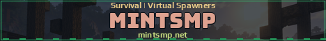 MintSMP Minecraft server banner