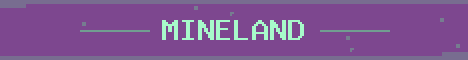 Mineland Network Minecraft server banner