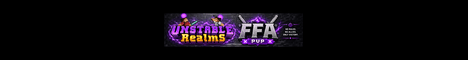 Unstable Realms Minecraft server banner