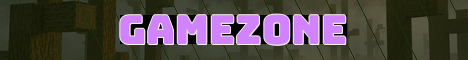 GameZone Minecraft server banner