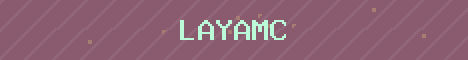 LayaMC Minecraft server banner