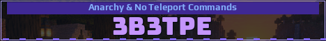 3b3tpe Minecraft server banner