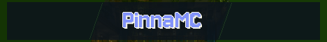 PinnaMC Minecraft server banner