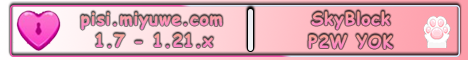 Miyuwe Minecraft server banner