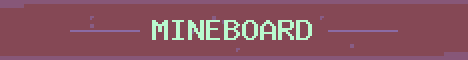 Mineboard Network Minecraft server banner