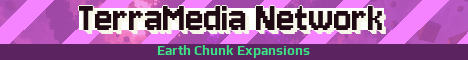 TerraMedia Network Minecraft server banner