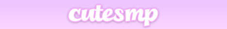 CuteSMP Minecraft server banner