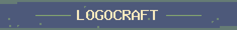 LogoCraft Minecraft server banner