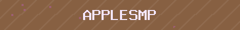 AppleSMP Minecraft server banner