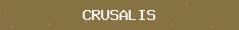 Crusalis Minecraft server banner
