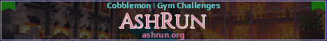 AshRun Minecraft server banner