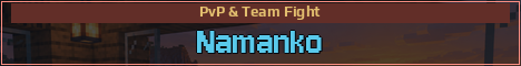 Namanko Minecraft server banner