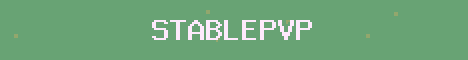 StablePvP Minecraft server banner