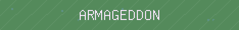 Armageddon Minecraft server banner