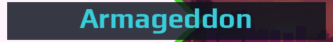 Armageddon Minecraft server banner