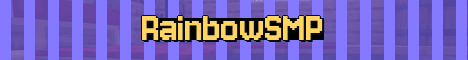RainbowSMP Minecraft server banner