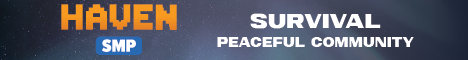 Haven SMP Minecraft server banner
