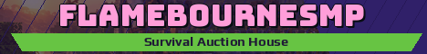 FlameBourneSMP Minecraft server banner