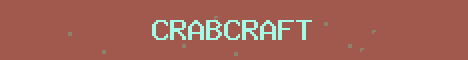 CrabCraft Minecraft server banner