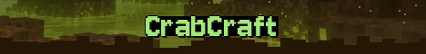 CrabCraft Minecraft server banner