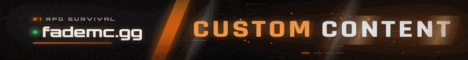 FadeMC Minecraft server banner