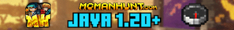 MCManhunt Minecraft server banner