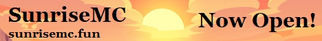 Sunrise SMP Minecraft server banner