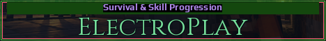ElectroPlay Minecraft server banner