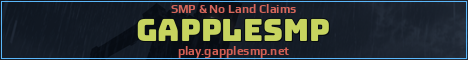 GappleSMP Minecraft server banner