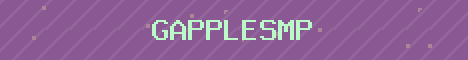 GappleSMP Minecraft server banner