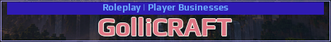 GolliCRAFT Minecraft server banner