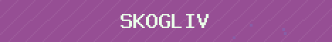 Skogliv Minecraft server banner